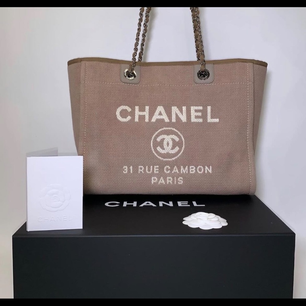 Chanel Deauville Shopping Tote
